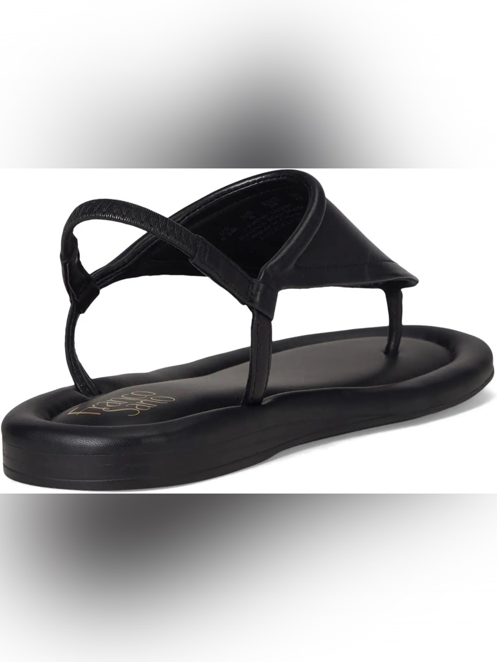 Franco Sarto Jocelyn Black Sandal - Picture 3 of 7